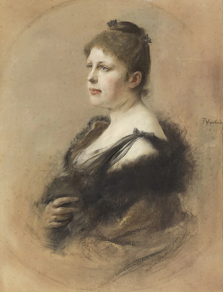Ritratto di Cécile von Munkácsy, c. 1883